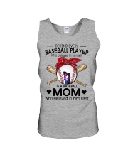 baseball mom Unisex Tank tile
