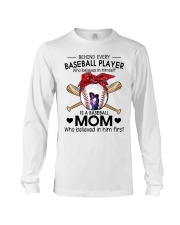 baseball mom Long Sleeve Tee tile