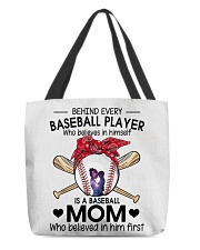 baseball mom All-Over Tote tile