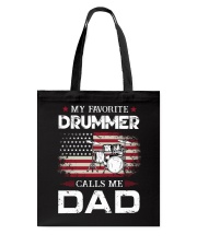 Drummer Dad Tote Bag tile