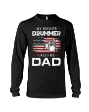 Drummer Dad Long Sleeve Tee tile