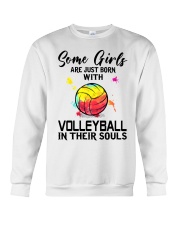 Volleyball girl Crewneck Sweatshirt tile