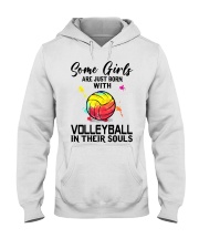 Volleyball girl Hooded Sweatshirt tile