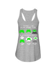 xbox game thing Ladies Flowy Tank tile