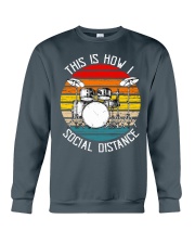 Drum vintage Crewneck Sweatshirt tile