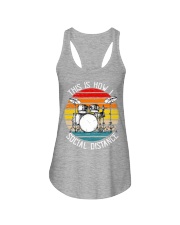 Drum vintage Ladies Flowy Tank tile