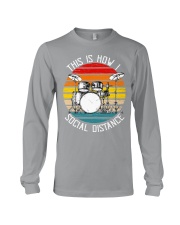 Drum vintage Long Sleeve Tee tile