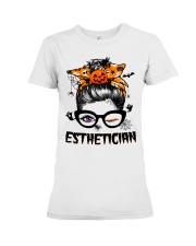 Esthetician Premium Fit Ladies Tee tile