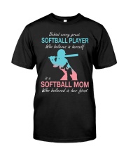 softball mom Classic T-Shirt front