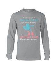 softball mom Long Sleeve Tee tile