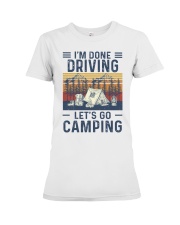 Driving Camping Men Premium Fit Ladies Tee tile