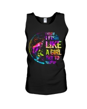 Fishing Unisex Tank tile