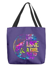 Fishing All-Over Tote tile