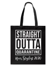 Straight outta Hair Stylist Tote Bag tile