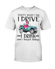 I drive - I drink Premium Fit Mens Tee tile