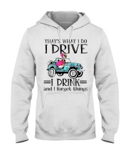 I drive - I drink Hooded Sweatshirt tile