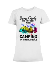 Camping Premium Fit Ladies Tee tile