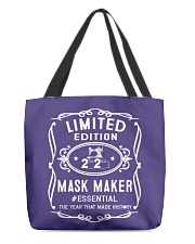 Mask Maker-the year that made history All-Over Tote tile