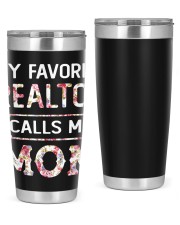 My favorite realtor calls me mom 20oz Tumbler thumbnail