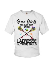 Lacrosse girl Youth T-Shirt tile
