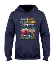 Camping and Beer Hooded Sweatshirt tile