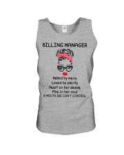 Billing Manager Unisex Tank tile