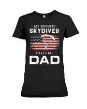 Skydiver Dad Premium Fit Ladies Tee tile