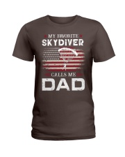 Skydiver Dad Ladies T-Shirt tile