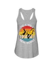 Harness racing vintage Ladies Flowy Tank tile