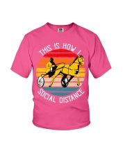 Harness racing vintage Youth T-Shirt tile
