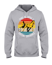 Harness racing vintage Hooded Sweatshirt tile