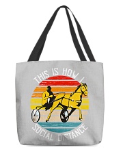 Harness racing vintage All-Over Tote tile
