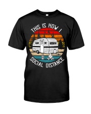 Camping vintage Classic T-Shirt front