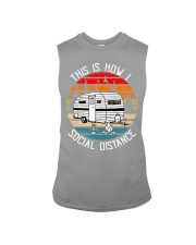 Camping vintage Sleeveless Tee tile