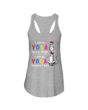 I will do Yoga here or there Ladies Flowy Tank tile