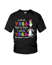 I will do Yoga here or there Youth T-Shirt tile