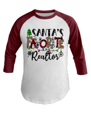 Santa favorite Baseball Tee front
