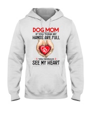 Dog Mom Hooded Sweatshirt tile