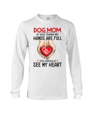Dog Mom Long Sleeve Tee tile