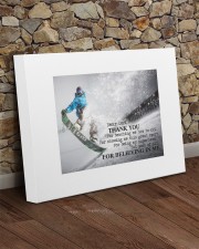 Thank you dad - Skiing 20x16 Gallery Wrapped Canvas Prints aos-canvas-pgw-20x16-lifestyle-front-21