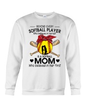 softball mom Crewneck Sweatshirt tile
