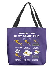 diving All-Over Tote tile