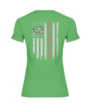 Mask Maker Flag Premium Fit Ladies Tee tile