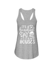 It's beautiful day to show houses Ladies Flowy Tank tile
