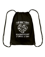 Hairstylist Mom Drawstring Bag tile