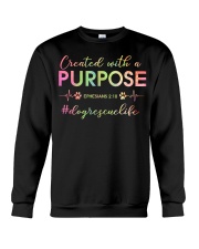 Dog Rescue Crewneck Sweatshirt tile