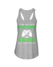 gamer and brother Ladies Flowy Tank tile