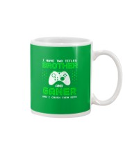 gamer and brother Mug tile