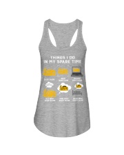 Desert racing Ladies Flowy Tank tile