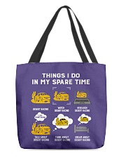 Desert racing All-Over Tote tile